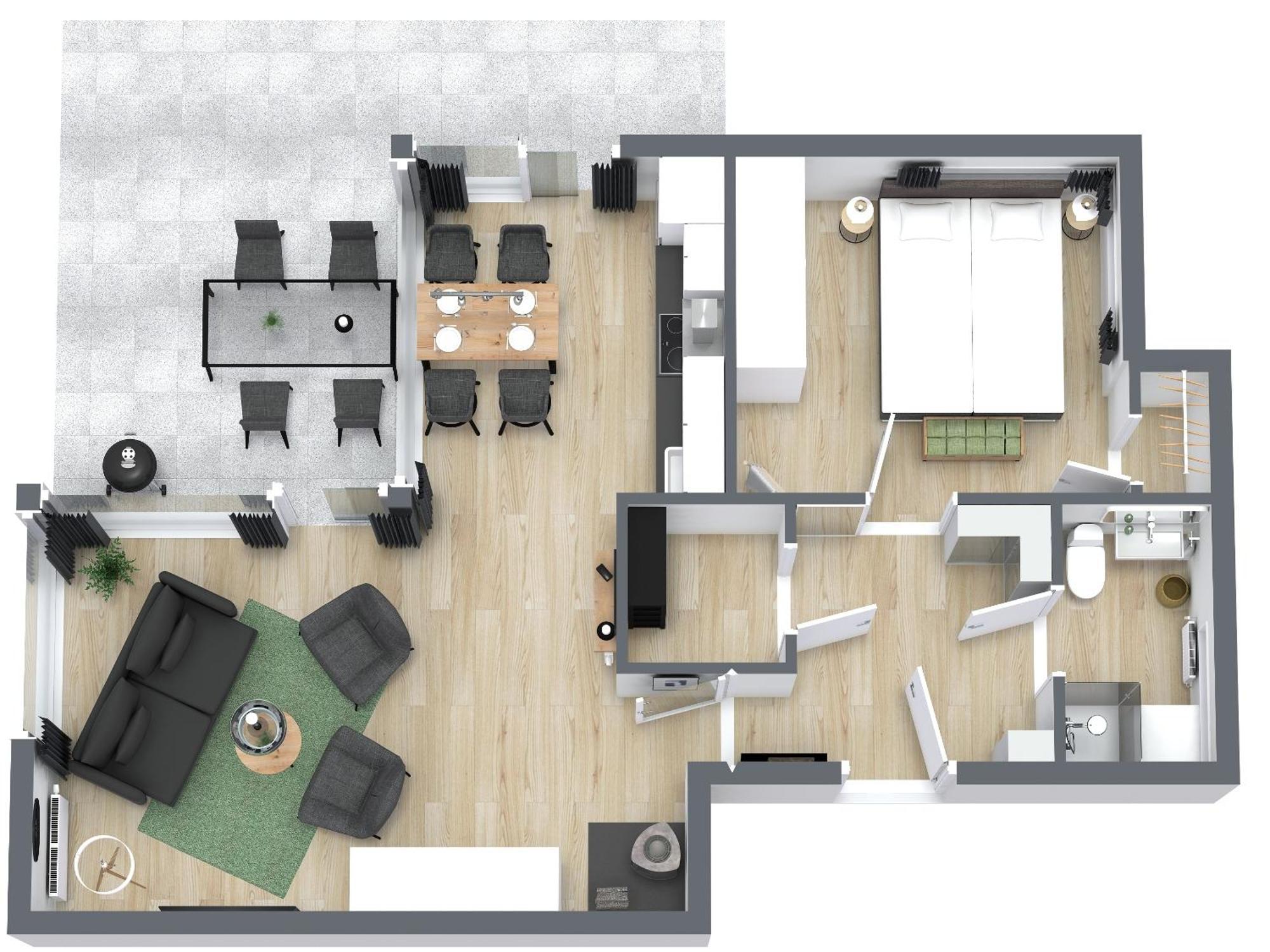 Ferienwohnung Fuchsbau Mit Kamin & Terrasse & Hunde Winterberg Luaran gambar