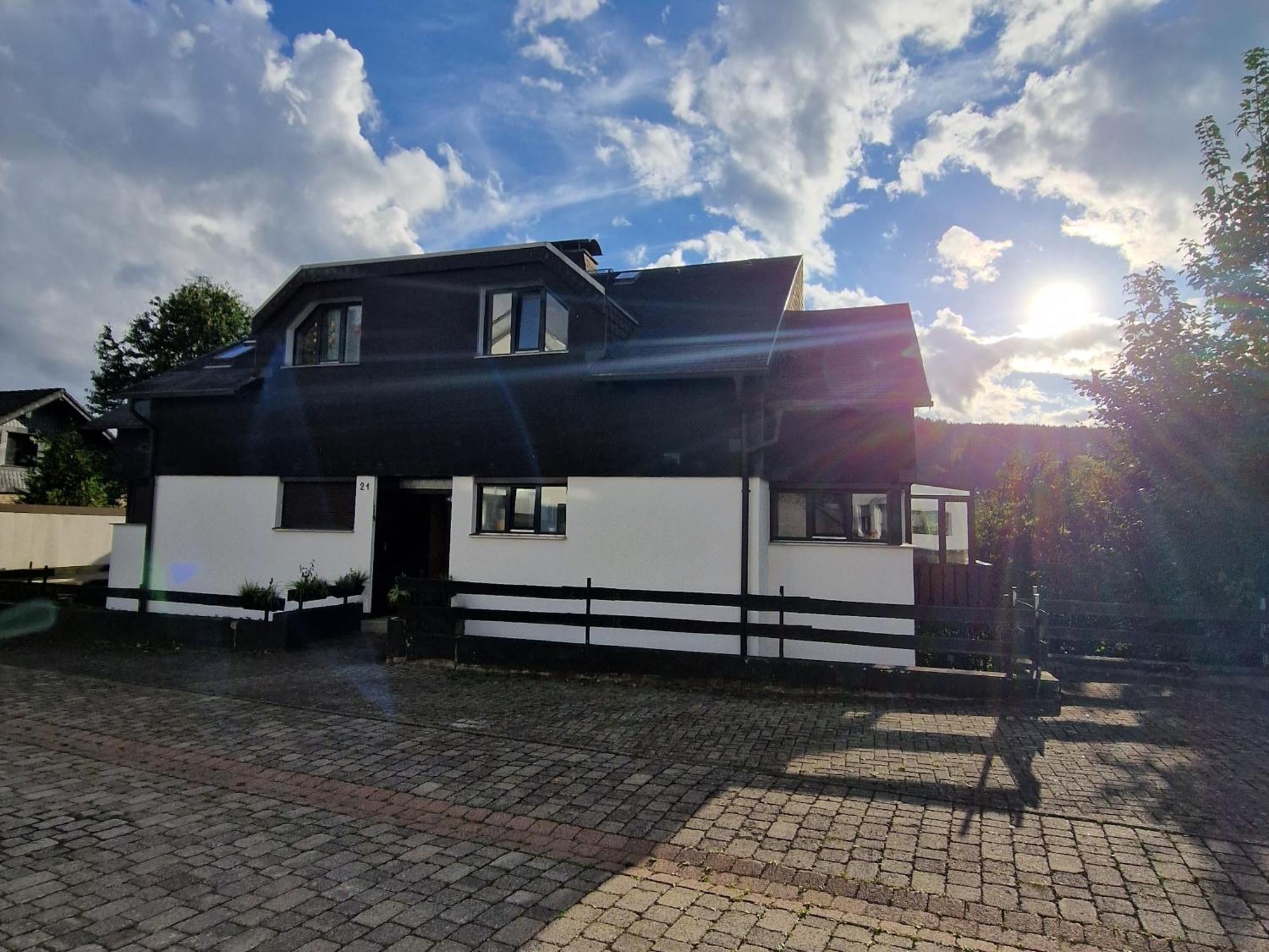 Ferienwohnung Fuchsbau Mit Kamin & Terrasse & Hunde Winterberg Luaran gambar