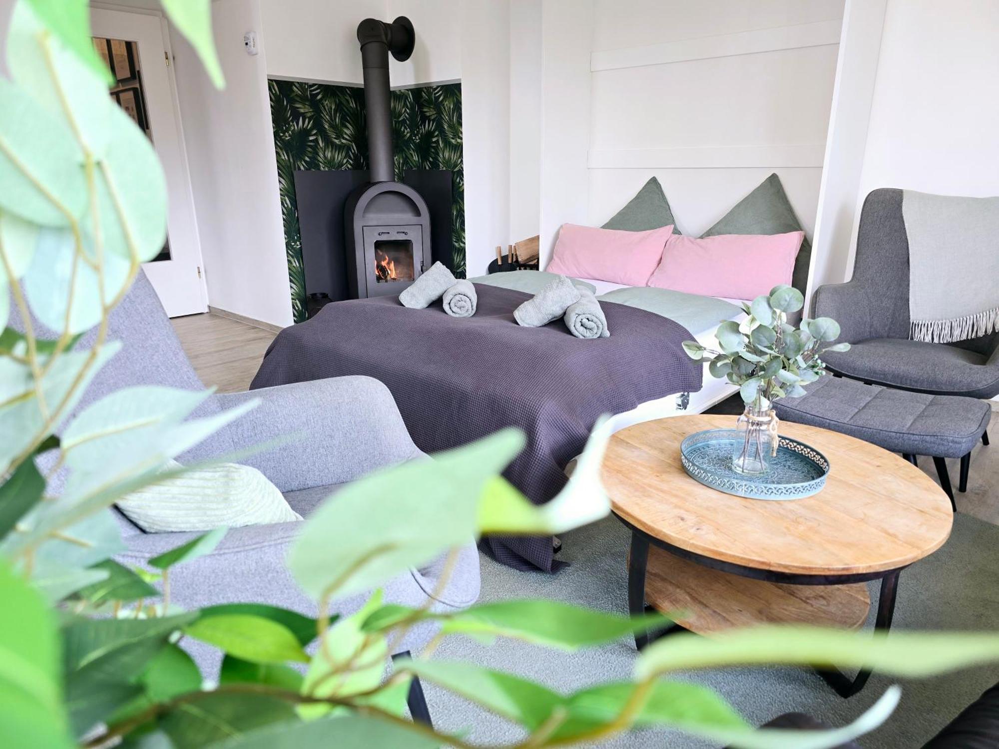 Ferienwohnung Fuchsbau Mit Kamin & Terrasse & Hunde Winterberg Luaran gambar